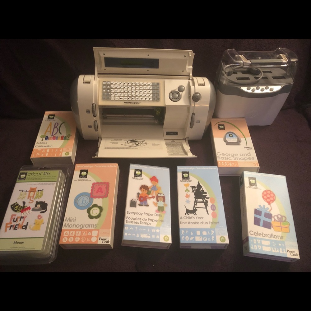 Cricut Provo Cutter and accessories